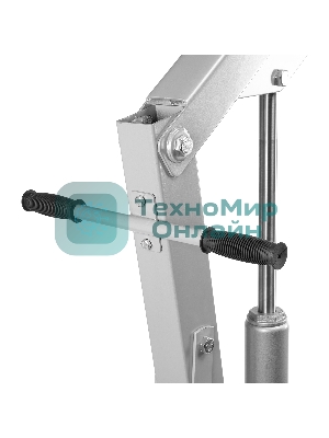 Кран гидравлический Matrix 1 т, h подъема 25–2060 мм, складной (комплект из 2 частей)