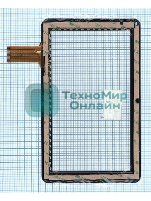 Сенсорное стекло (тачскрин) LH3039, черное