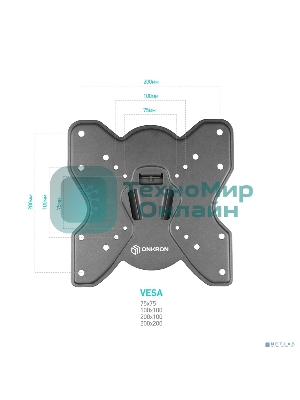 Кронштейн ONKRON M3S для телевизора 17