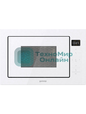 Микроволновая печь Gorenje BM251SG2WG 25 л, 900 Вт, белый (встраиваемая)