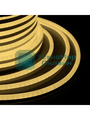 Гибкий неон Neon-night LED SMD 8х16 мм, односторонний теплый белый, 120 LED/м, 20 м