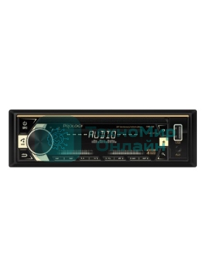 Автомагнитола Prology CMD-350, 1 DIN, Bluetooth, USB Type-A, AUX, пульт ДУ