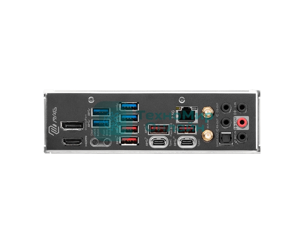 Материнская плата MSI MAG Z790 TOMAHAWK WIFI, LGA 1700, Intel Z790, 4xDDR5, 7xSATA, 4xM.2, 1xPCIe 4.0 x4, 1xPCIe 5.0 x16, 1xHDMI, 1xDP, 1x2.5Gb LAN, 4xUSB-A 3.2 Gen 1, 4xUSB-A 3.2 Gen 2, 1xUSB-C 3.2 Gen 2, 1xUSB-C 3.2 Gen 2x2, 5x3.5 мм, 7.1, Standard-ATX