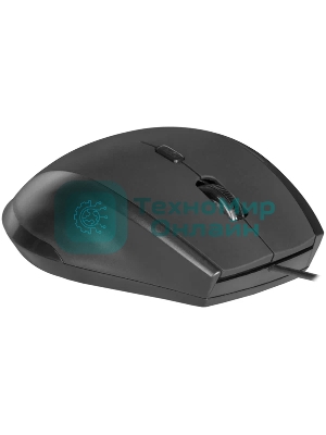 Мышь проводная Defender Accura MM-362 черный, 1600 dpi, USB, кнопки - 6