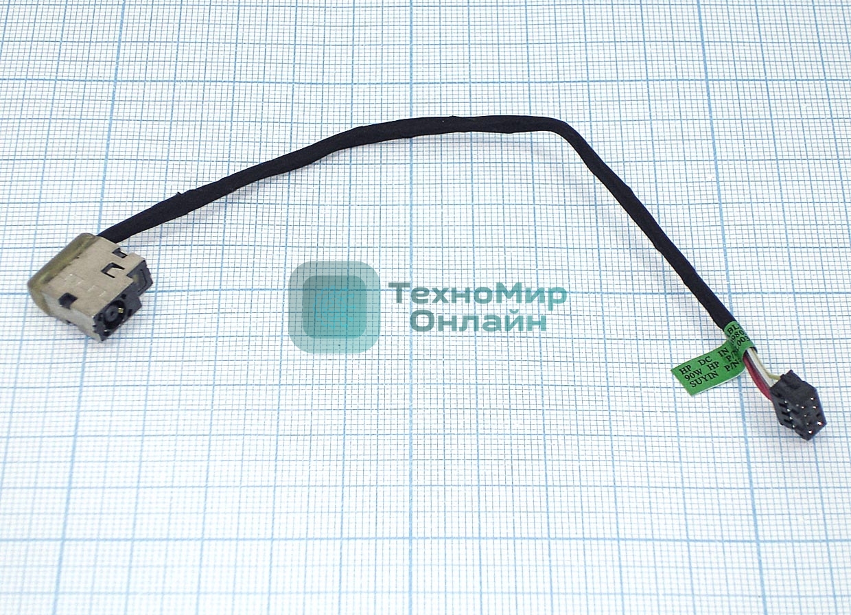 Разъем для ноутбука HP 15-e c кабелем