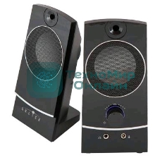 Акустическая система Oklick OK-118 2.0 черный 4Вт