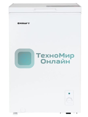 Морозильный ларь Kraft BD(W)-100RX белый, 100л