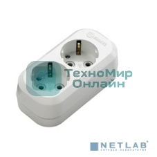 Колодка удлинителя Makel 2 гнезда с заземлением