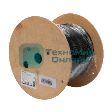Кабель Cablexpert FPC-5051E-4-CU-OUT, FTP outdoor 4x2x0.51, медный, FLUKE TEST, кат.5e, однож., 305м, катушка, черный