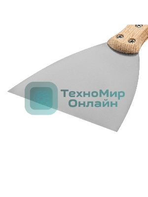 Шпательная лопатка Matrix из нержавеющей стали, 120 мм, буковая рукоятка, EFP