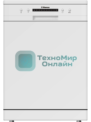 Посудомоечная машина Hansa ZWM616WH, белый, 59.8 см, 12 компл., 49 дБ, класс A++