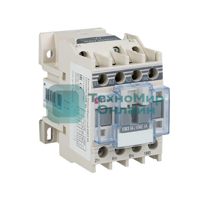 Контактор EKF ctr-s-9-220 КМЭ малогабаритный 9А 220В 1NO EKF PROxima