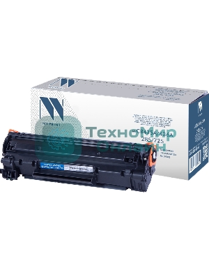 Картридж лазерный NVPrint CB435A/CB436A/285A/CRG725 для HP LJ P1005/P1006/P1515, 2000 стр.