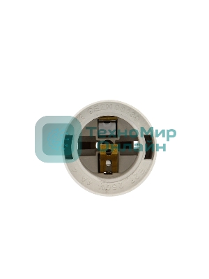 Патрон Е27 пластиковый подвесной термостойкий пластик бел. PROxima