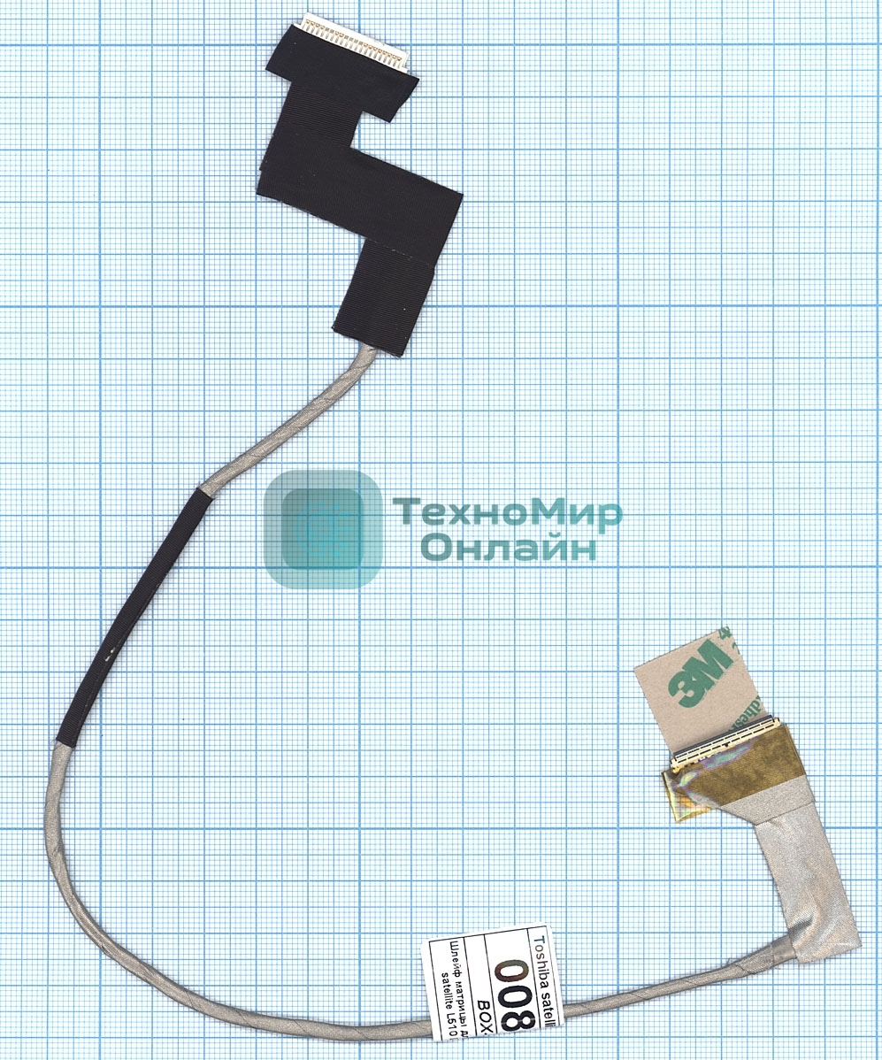 Шлейф матрицы для ноутбука Toshiba Satellite L510 L515 7400515