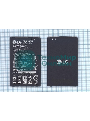 Аккумуляторная батарея BL-45A1H для LG F670, Q10 2300mAh/8.74Wh 3,8V