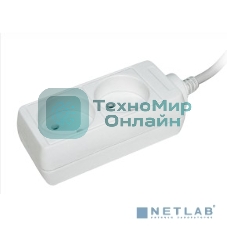 Удлинитель 2х1.5 м без заземл. 10А IP20 У2 2P 2х0.75 IEK WYP10-06-02-01-N