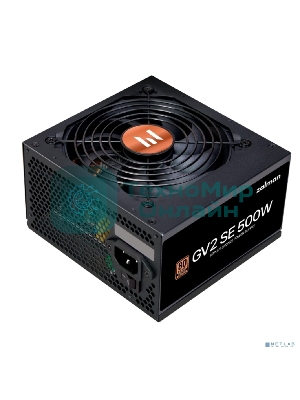 Блок питания Zalman ZM500-GV2SE, 500Вт, 80 PLUS Bronze, 120мм, черный