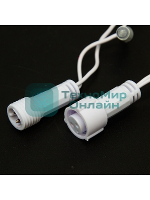 Гирлянда Neon-night Нить 10м, постоянное свечение, белый ПВХ, 24В, белый