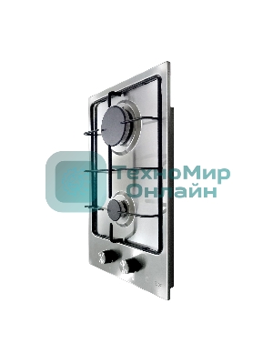 Газовая варочная панель LEX GVS 320 IX1000/3000Вт 2конфорки нерж.сталь