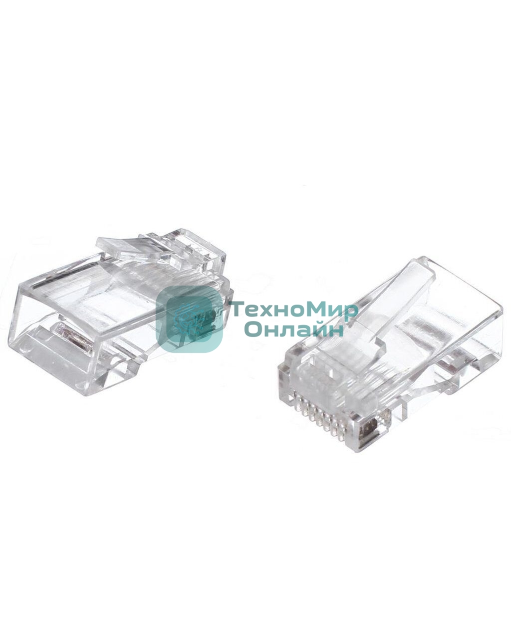 Коннекторы RJ-45 (8P8C) для UTP кабеля 6кат. (упаковка 100 шт.)