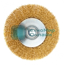 Кордщетка Matrix для ушм 125 мм м14 ''тарелка'' витая проволока