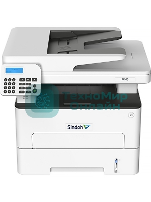 МФУ лазерное Sindoh M500 МОНОХРОМ А4,принтер/копир/сканер/факс 34 стр/мин,Wi-Fi. AirPrint,ADF 50,стартовый тонер в компл 700 отп.