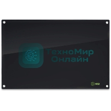 Доска стеклянная Cactus CS-GbD-90X120-BK-TM Сквозное крепление стеклянная черный 90x120 см стекло крепления
