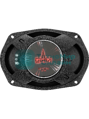 Колонки автомобильные Ural Огонь ОГ-69 (без решетки) 180Вт 93дБ 4Ом 16x23см (6x9дюйм) (ком.:2кол.) широкополосные однополосные