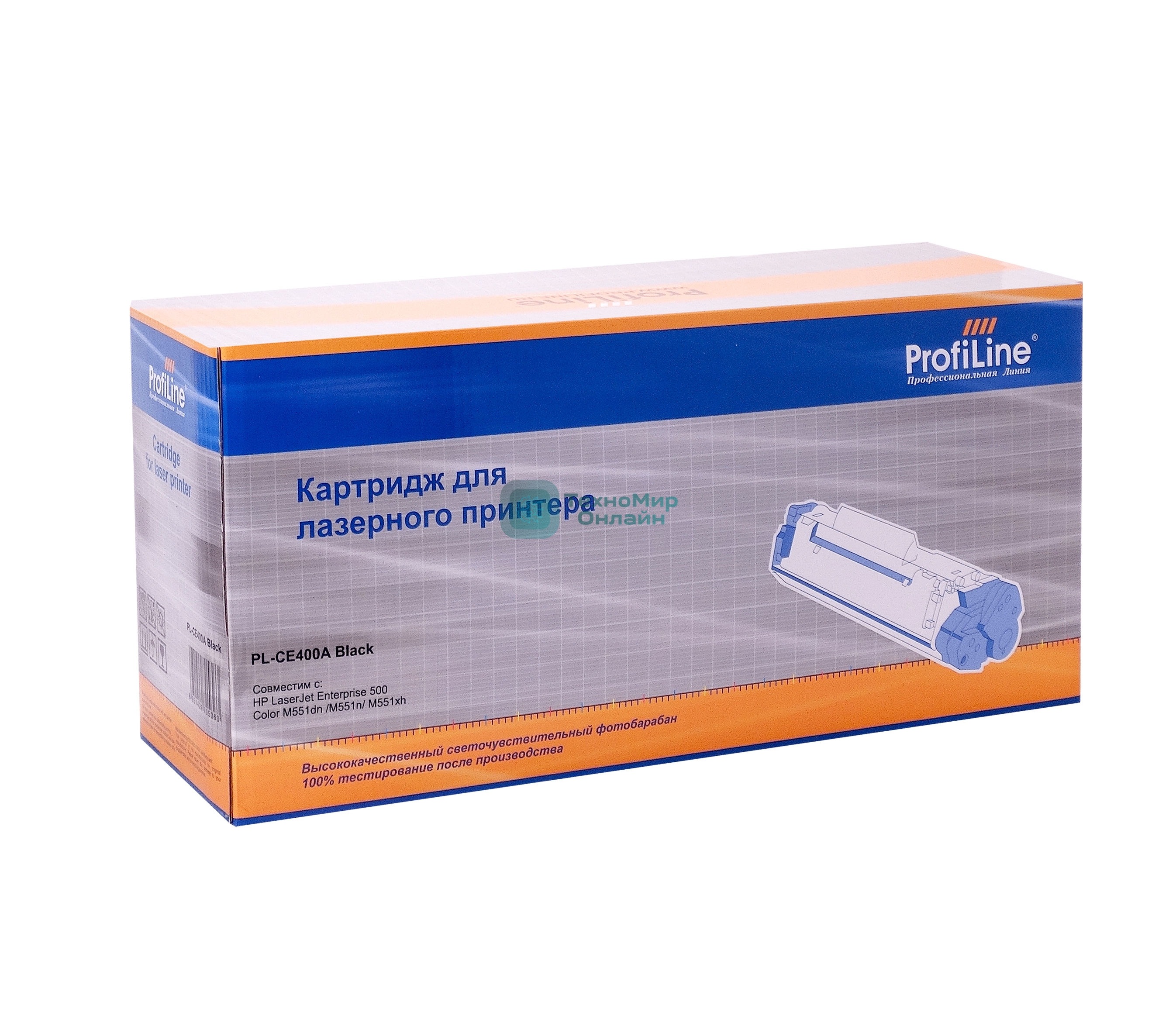 Картридж лазерный ProfiLine PL-CE400A для принтеров HP Color LaserJet Enterprise M551dn/M551n/M551xh черный 5500 копий