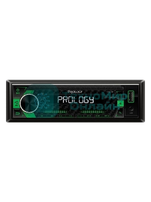 Автомагнитола Prology CMX-235, 1 DIN, Bluetooth, USB Type-A, AUX, пульт ДУ