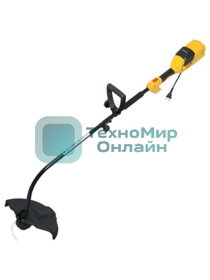 Триммер электрический Champion ET1003A 1000Вт 35см верхний двиг., изогнутая разъемная штанга 3.9кг