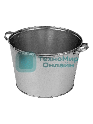 Бак Россия для воды оцинкованный с крышкой 20л, 67548