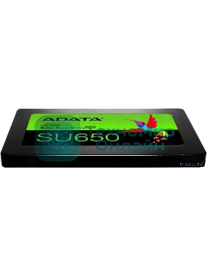 Накопитель SSD ADATA SU650, 256Gb, SATA III, 2.5