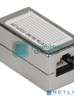 Проходной адаптер ITK CS70-1C5EF кат.5E FTP, тип RJ45-RJ45