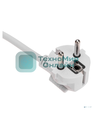 Удлинитель STANDARD 6 гнезд, 3м, 3х1,0мм², с/з, белый REXANT