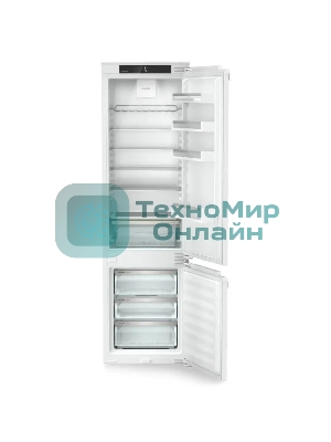 Встраиваемый холодильник Liebherr Pure, ниша 194 см, EasyFresh, МК NoFrost 3 контейнера, сенсорный дисплей Touch, door-on-door.