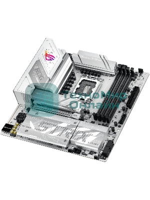 Материнская плата ASUS ROG STRIX B860-G GAMING WIFI, LGA 1851, Intel B860, 4xDDR5, 4xSATA, 4xM.2, 1xPCIe 5.0 x16, 1xDP, 1xHDMI, 1xThunderbolt 4, 1x 2.5Gb LAN, 1xUSB-C 20Gbps, 1xUSB-A 10Gbps, 3xUSB-A 5Gbps, 4xUSB-A 2.0, 2x3.5 мм, 7.1, mATX
