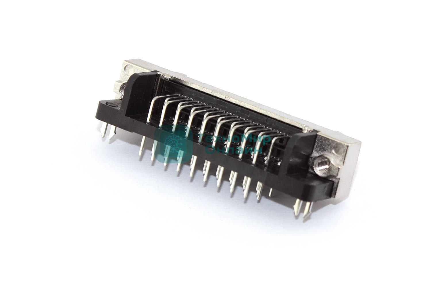 Разъем SCSI тип HPCN 36 пин для монтажа на плату, сквозная пайка