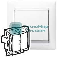 Выключатель Valena выключатель 2-кл./бел.