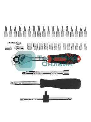 Набор слесарно-монтажный Matrix с квадратом 1/4