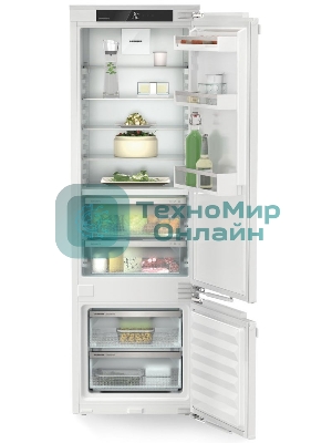 Встраиваемый холодильник Liebherr EIGER ICBc 5122-22 001 белый двухкамерный 219/56л морозилка снизу