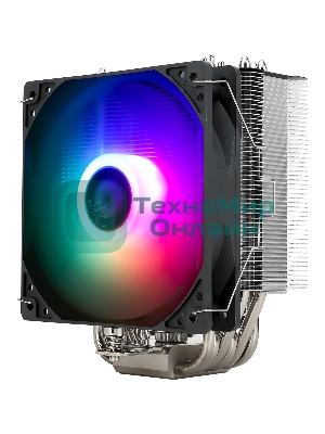 Кулер для процессора Thermalright Burst Assasin 120 ARGb (4-pin PWM, 154мм, Ni/CU, 6x6мм, ARGb, 1x120мм, 66.17CFM, 25.6dBA, 1550RPM, S: 1700, 1200, 115X, AM5, AM4)