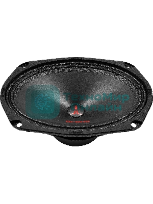 Колонки автомобильные Ural Огонь ОГ-69 (без решетки) 180Вт 93дБ 4Ом 16x23см (6x9дюйм) (ком.:2кол.) широкополосные однополосные