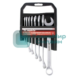 Набор комбинированных ключей Matrix (6-17 мм) 6 шт.