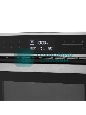 Шкаф духовой электрический с функцией СВЧ Maunfeld MCMO.44.9S, встраиваемый