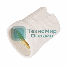 Патрон керамический E27 Rexant с этикеткой