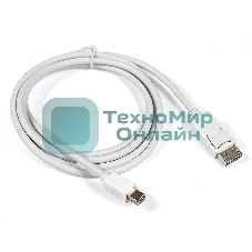 Кабель-переходник ExeGate EX284929RUS miniDisplayPort-DisplayPort ExeGate EX-CC-mDPM-DPM-1.8 (mini20M/20M, 1,8м)