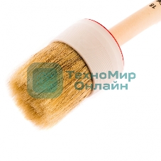 Кисть круглая MTX 82088 №18 (60 мм), натуральная щетина, деревянная рукоятка