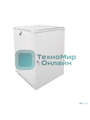 Шкаф телеком. настенный разборный 18U (600х650) дверь металл (ШРН-Э-18.650.1) (1 коробка)